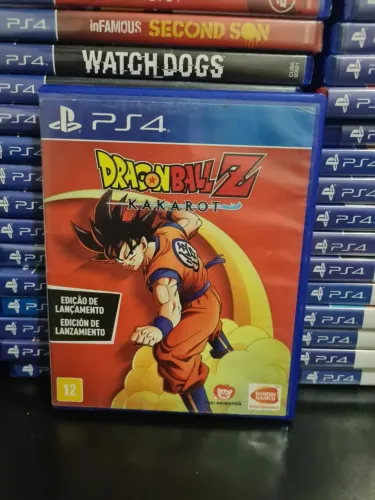 Dragon Ball Z Kakarot com encarte midia fisica Jogos ps4