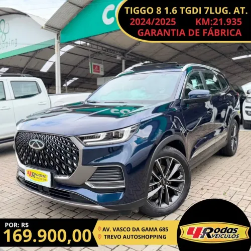 Chery Tiggo 8 Pro 1.6 Tgdi Aut. 2025