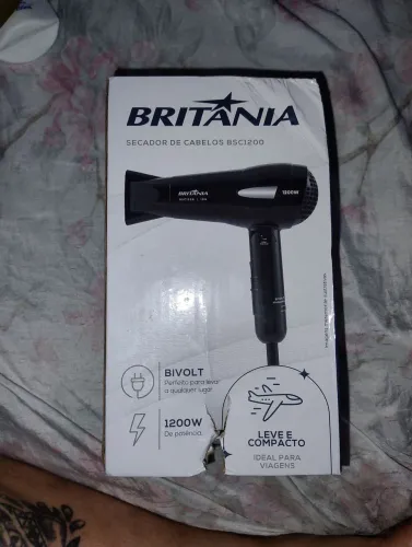 Secador Britânia PORTÁTIL