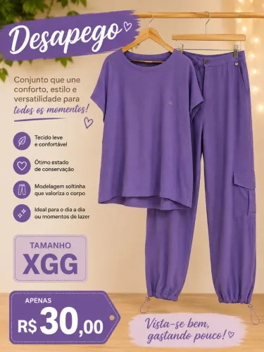 Conjunto Calça e blusa