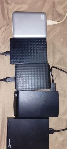 HD externo 1TB funcionando perfeitamente com garantia