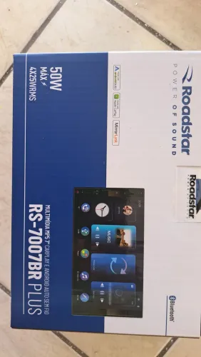 Multimídia 7 Polegadas RS7007BR Plus Com Carplay 