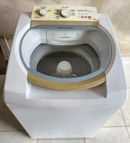 Máquina de Lavar Brastemp 11KG Cesto Inox Bem Conservada FAÇO ENTREGA