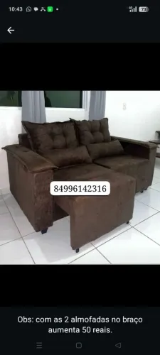 Sofá Retrátil de 1.70 de comprimento 