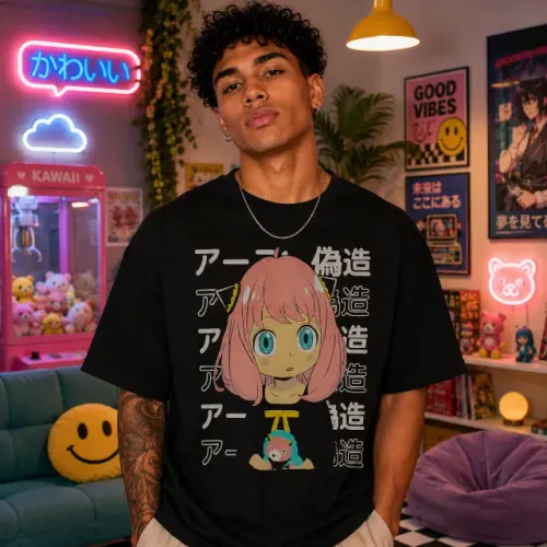 Camiseta FanArt Anime - Anya - Spy x Family