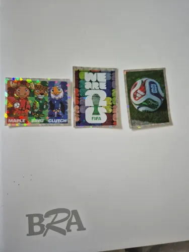 Figurinhas da copa 2026 kit FWC 03 04 05