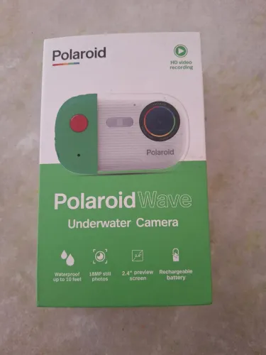 Câmera Digital À Prova D'água Polaroid Wave - Na Caixa