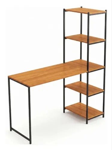 Mesa escrivaninha c/ 5 prateleiras