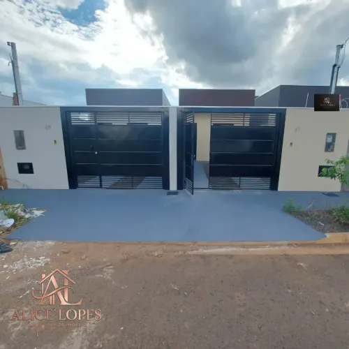 Casa á venda com 2 quartos sendo 1 suíte no Figueiras do Parque em Campo Grande - MS