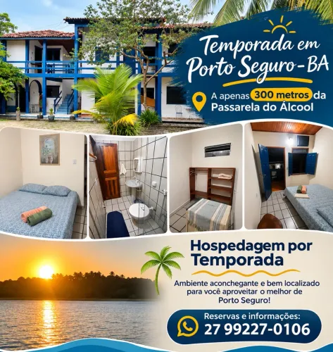 Hospedagem por temporada em Porto Seguro - BA