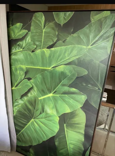 Quadro de folhagem