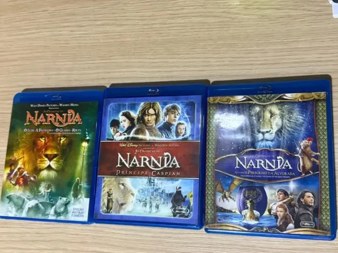 Trilogia Blu Ray Crônicas de Nárnia