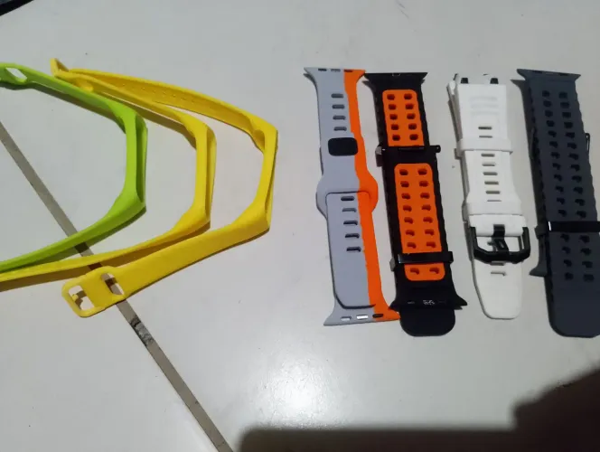 Pulseiras de silicone( diversas)