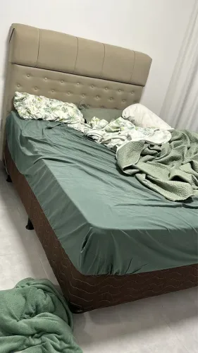 Desapega cama box casal com cabeceira