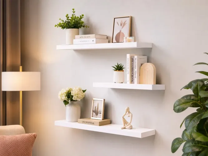 Prateleira MDF Decoração - Nicho Flutuante Personalizado Criativo
