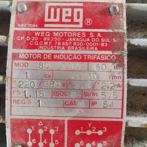 Motores trifásico