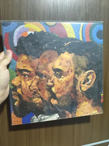Disco de vinil (LP) - Criolo, Amaro e Dino (LACRADO)