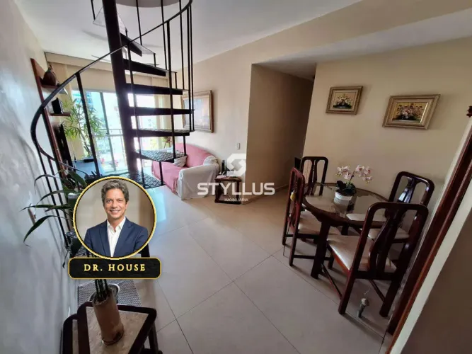 Cobertura Duplex com Vista Panorâmica e Churrasqueira no Méier! M11Q