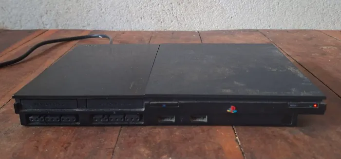 Ps2 slim para retirada de peças (sucata. leia a descrição)