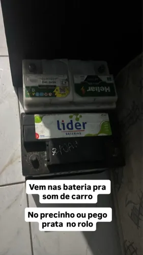 Bateria de carro / som