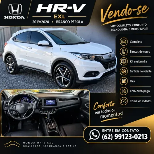 Honda HR-V EXL 1.8 Flexone 16V 5P Aut. 2020