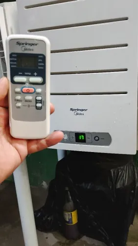 Ar condicionado springer Midea 10 mil BTUs valor 1500 reais