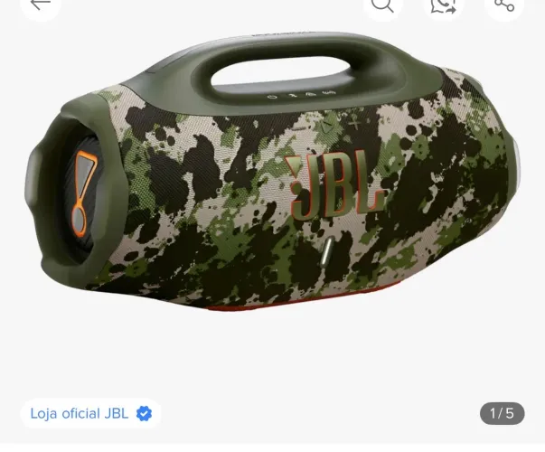 BOMBOX JBL 4 camuflada