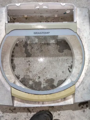 Tampa de vidro máquina de lavar Brastemp 11kg