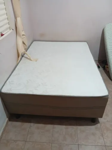 Cama casal acoplada