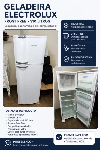 Geladeira Electrolux