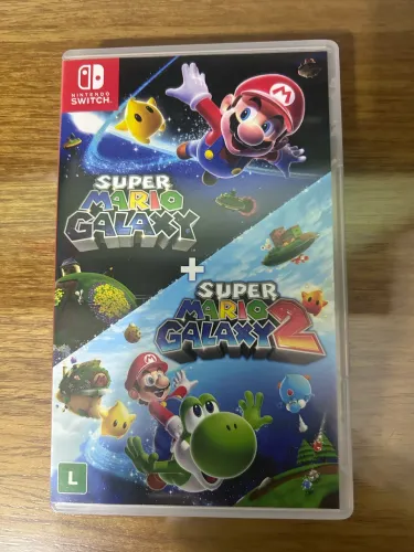 Super Mario Galaxy + Super Mario Galaxy 2 Switch Seminovo