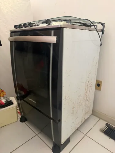 Fogão 2 bocas e Forno Funcionando