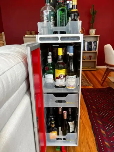 Trolley Aeronáutico Original Avianca - Carrinho de avião - Exclusivo de Aviação