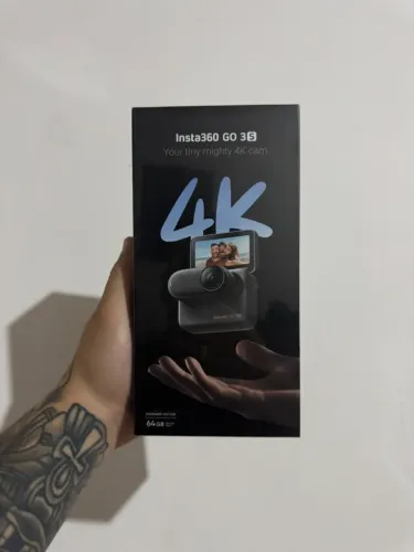 Camera Insta360 GO 3S 64GB - Câmera 4K Nova Lacrada Original