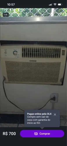 Ar condicionado 7.500 Btu