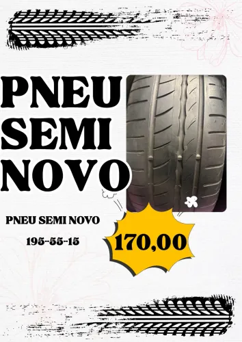 Pneu semi novo
