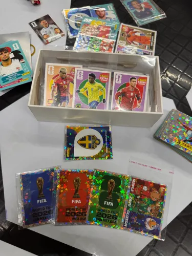 Figurinhas FWC 3 - 4 - 5 - 6 - 7 - 8 COPA 2026