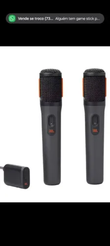 Microfone jbl sem fio