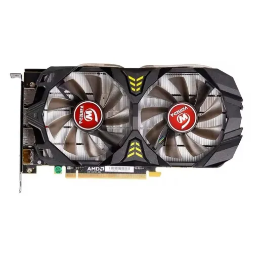 Placa de Vídeo Veineda RX 580 8GB GDDR5 2048SP 6 Pinos CHINESA NOVA