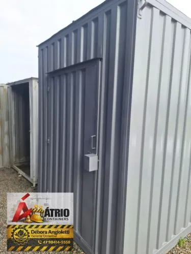 Container guarda volumes desmontável