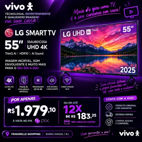 LG Smart Tv 55? NOVA