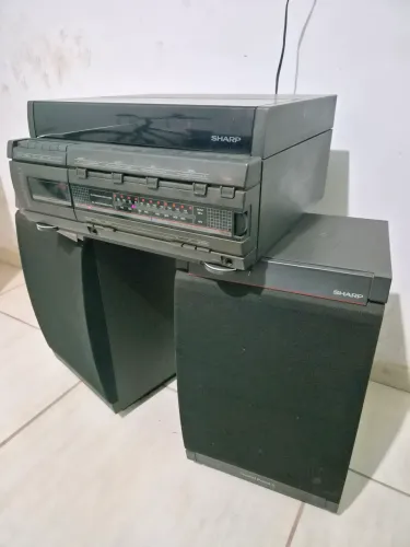 Aparelho de som 3 em 1 Sharp SG-300B