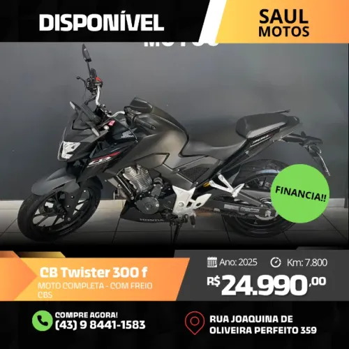 Honda CB 300f Twister Flex 2025