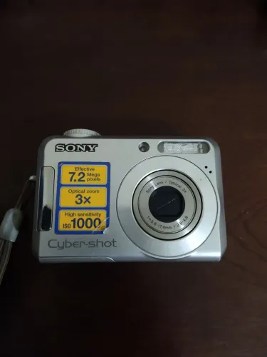 Câmera Digital Sony Cyber-shot DSC-S650 7.2Mpxl 3x Zoom - Sem Cartão de Memória