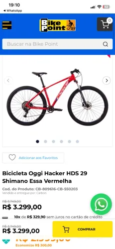 Bicicleta Oggi Hacker HDS