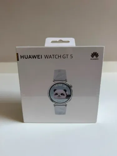 Relógio Smartwatch Huawei Watch GT 5 Tela AMOLED 41mm Bluetooth Azul Claro - Lacrado, NF