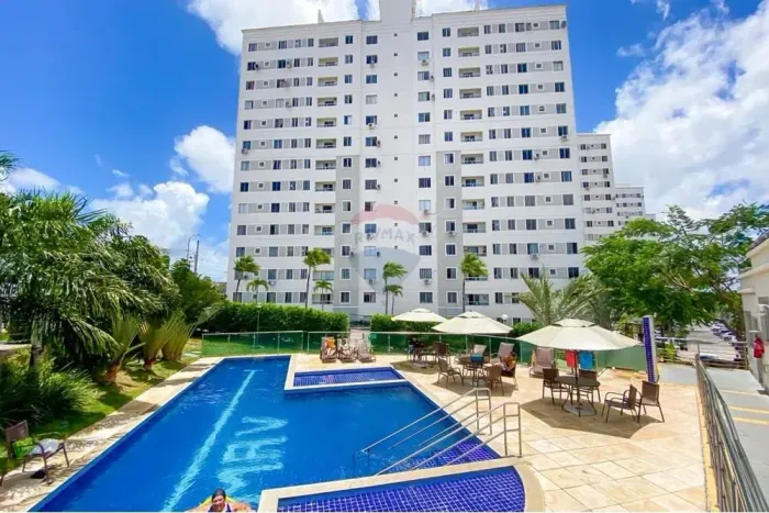 Oferta!! Apartamento 2/4 C/ Varanda No Condomínio Top Life - Nova Parnamirim