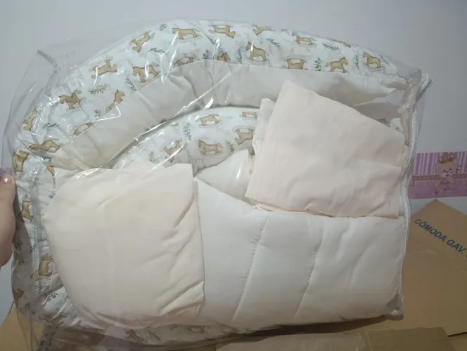Kit berço luxo menino 