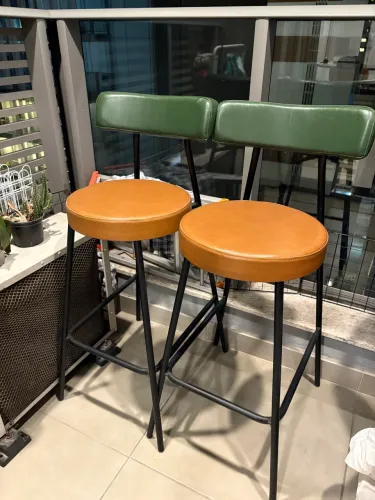 Banquetas Couro Tok Stok