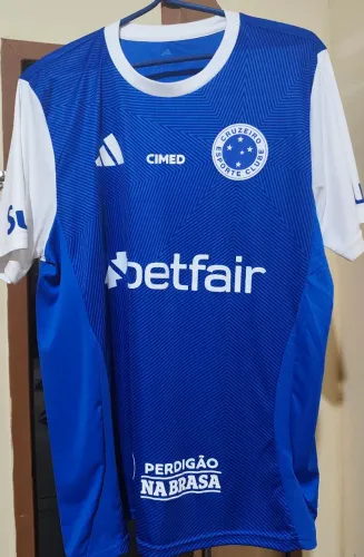 Camisa Cruzeiro Oficial 2025/26 - NEGOCIAR/Nunca Usada